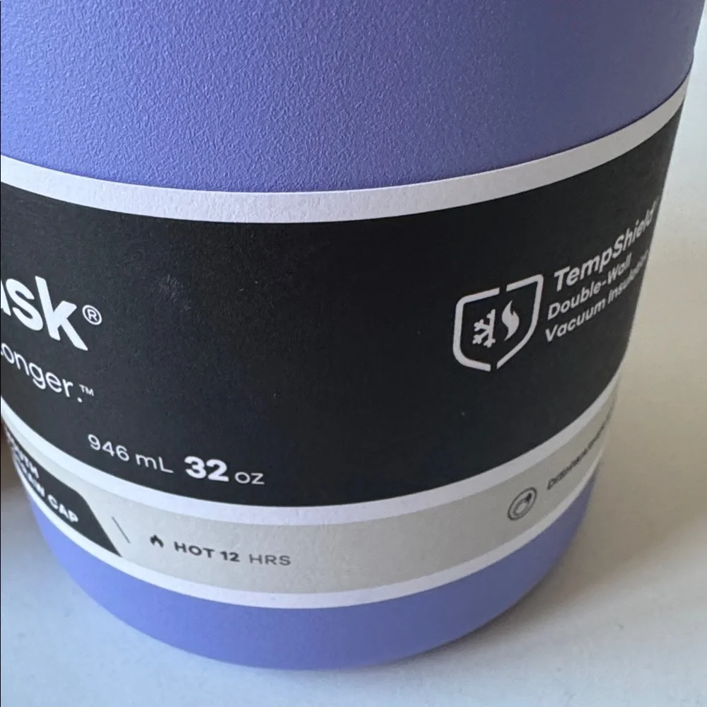NEW Two Hydro Flask 32 Oz. Wide mouth Bottles - Picture 4 of 8